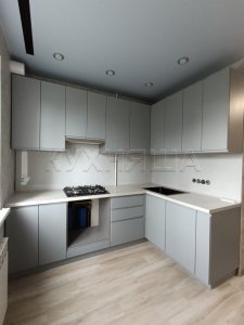 Кухни с крашенными фасадами МДФ